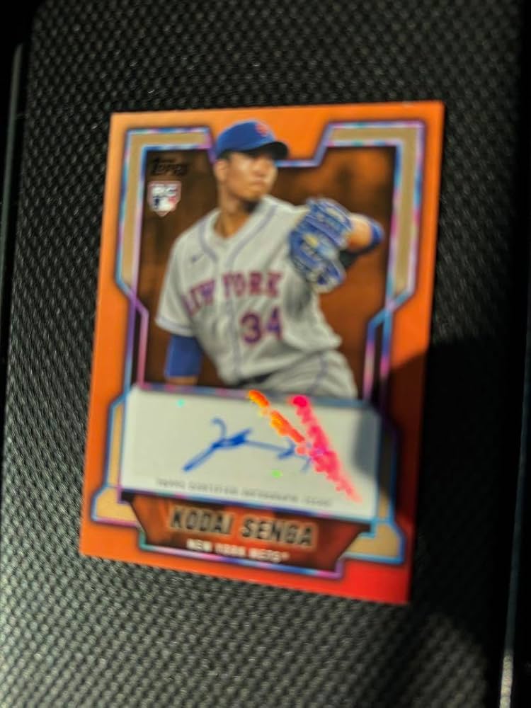 Topps Chrome NPB 2023 千賀滉大 直筆サインカード 2023 Topps Chrome NPB 千賀滉大 直筆サインカード ゴールド